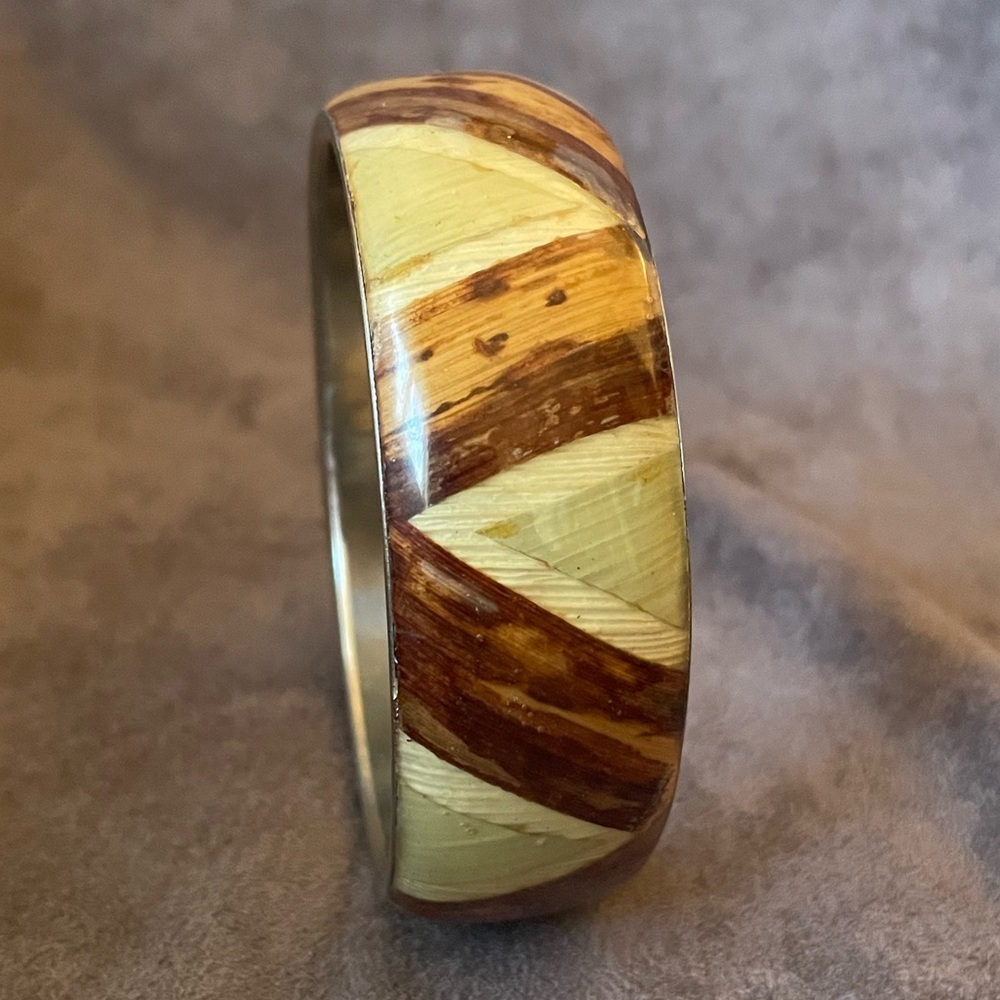 Patterned Bangle Bracelet - image 1